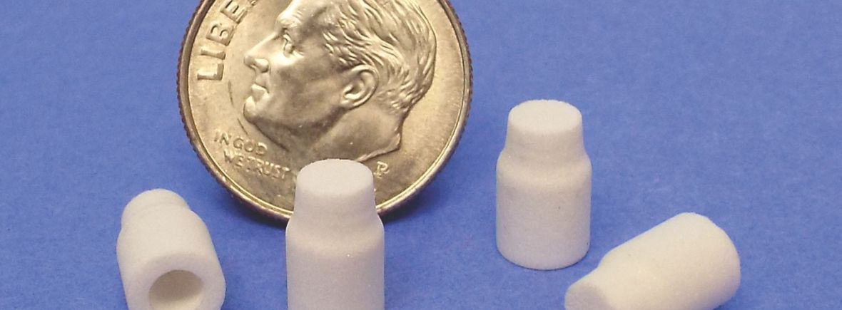 electrode shields used to protect electronics in sensors.